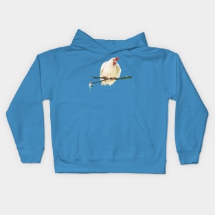 Chicken are birds Kids Hoodie